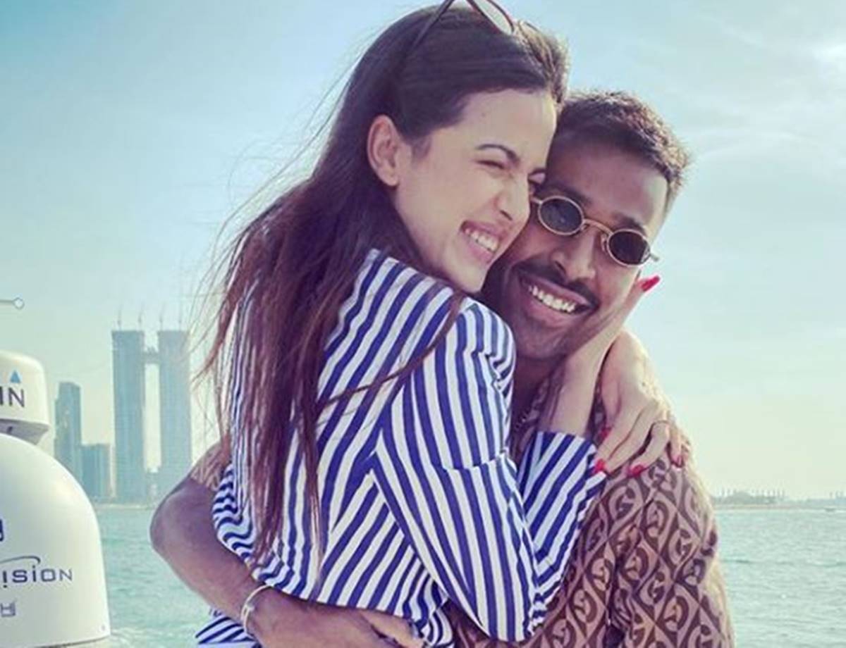 Hardik Pandya and Natasa Stankovic