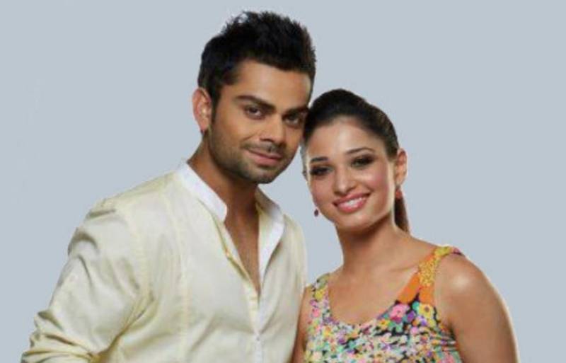 Kohli and Tamannaah